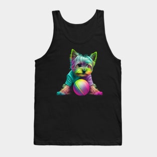 Neon Yorkie Tank Top